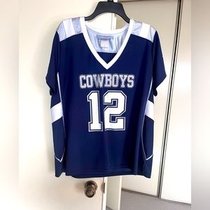 Dallas cowboy jersey by Cowboys Her style. Glitter outline